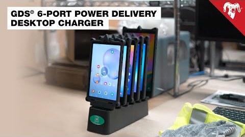 Gds 6 Port Power Delivery Desktop Charger For Intelliskin Next Gen